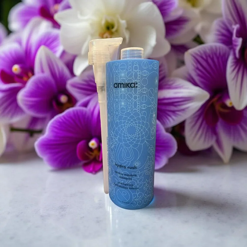 Amika Moisture Minded Hydro Rush Hydration Shampoo Conditioner Mask Leave In 33.